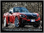 Czerwono-czarny, Abarth 124 Spider