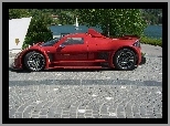 Gumpert Apollo, Samochód, Bordowy, Super